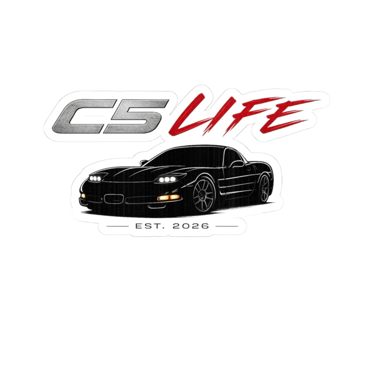 C5 LIFE STICKER