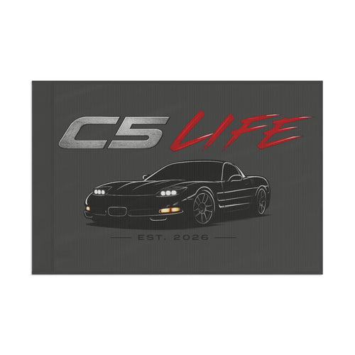 C5 LIFE GARAGE FLAG